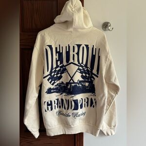 NEW KIWICLO RACING HOODIE “DETROIT GRAND PRIX”  MEDIUM UNISEX